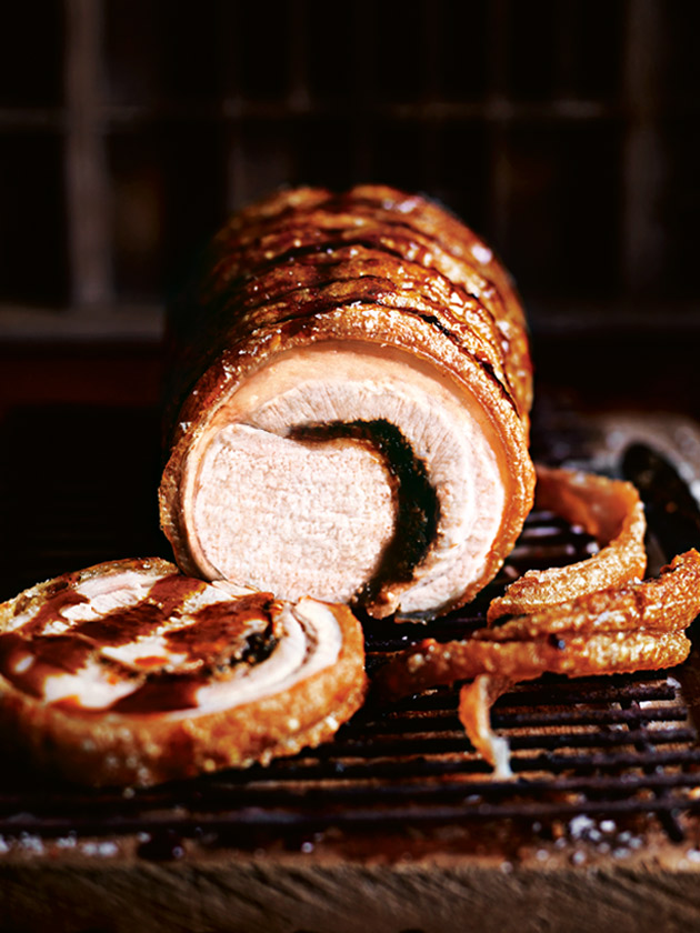 Black Sesame Roasted Pork With Miso Caramel | Donna Hay
