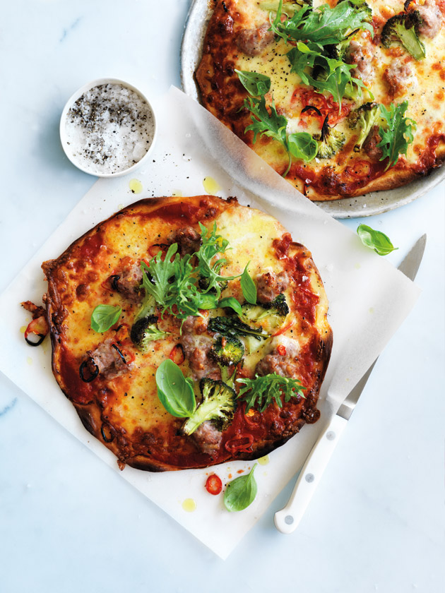 Broccoli Margherita Pizza Recipe Purewow