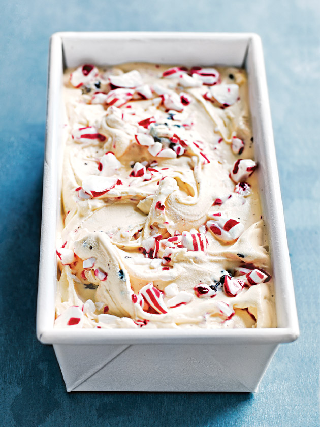 Candy Cane Ice Cream in a Bag Recipe