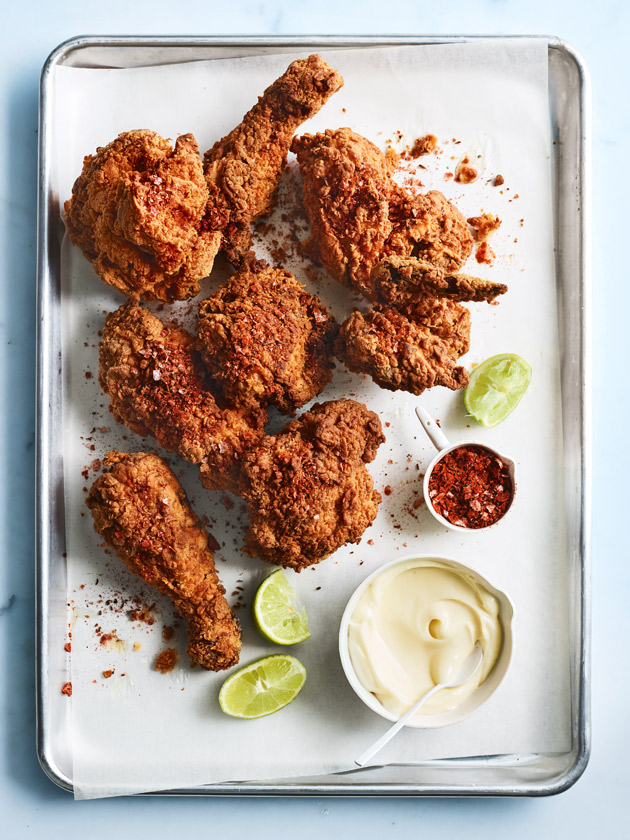 Spicy Buttermilk Fried Chicken