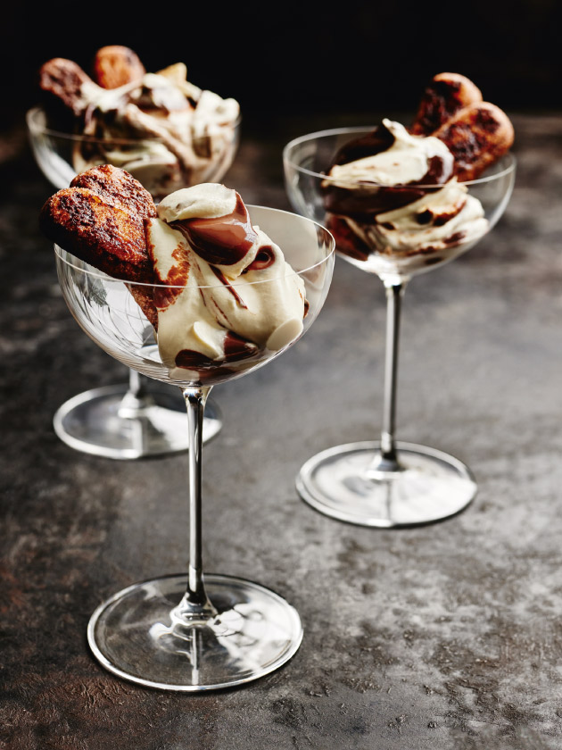 Cheats Double Chocolate Trifles | Donna Hay