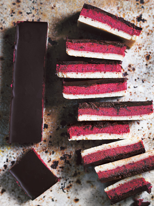 Raw Cherry Ripe Bars | Donna Hay