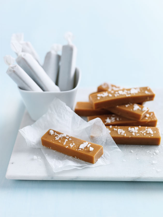 Chewy Salted Caramels Donna Hay 