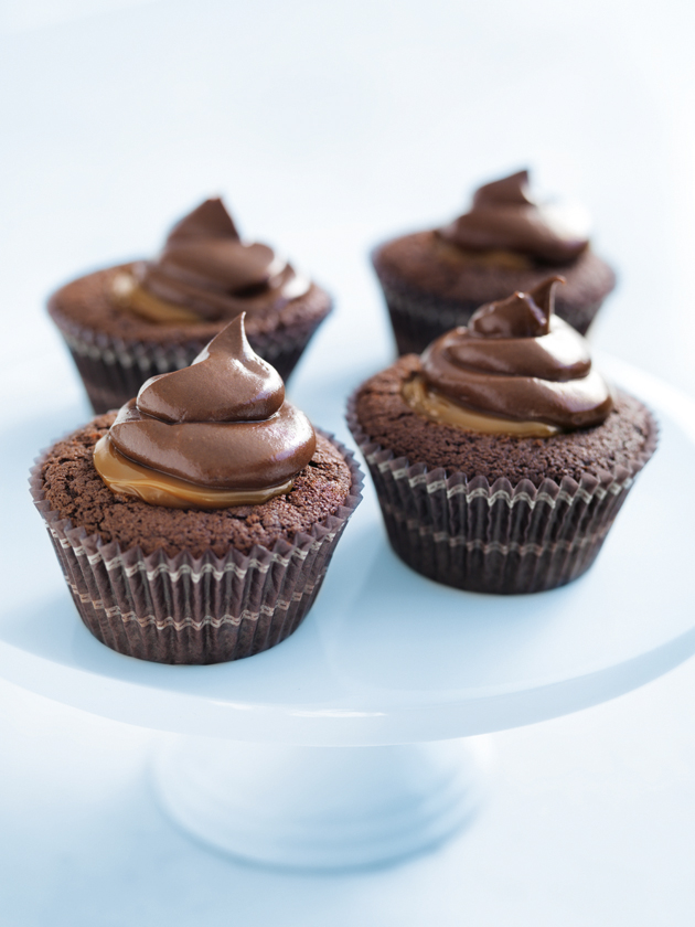 Chocolate And Salted Caramel Cupcakes Donna Hay