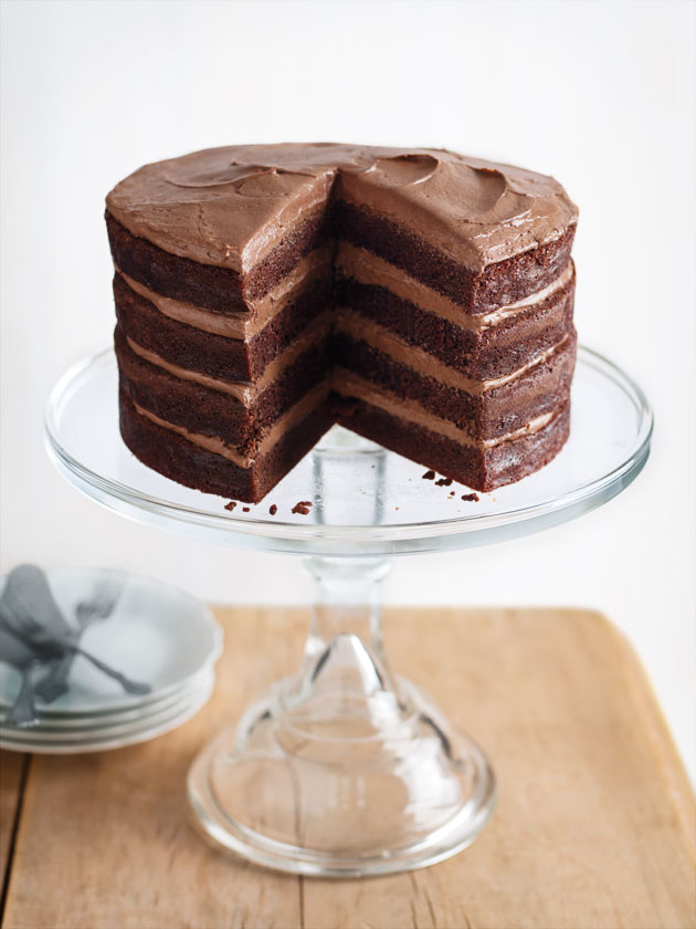 Chocolate Buttermilk Layer Cake Donna Hay 