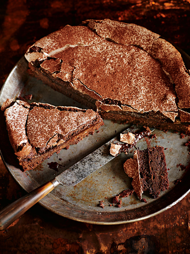 Meringue Topped Brownies — The Sweet & Sour Baker