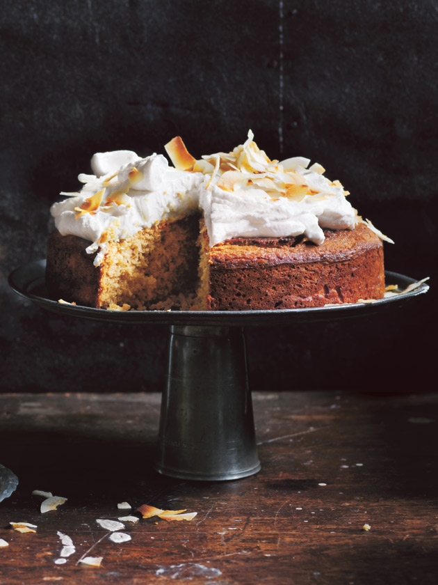 Coconut Cake With Whipped Coconut Icing Donna Hay