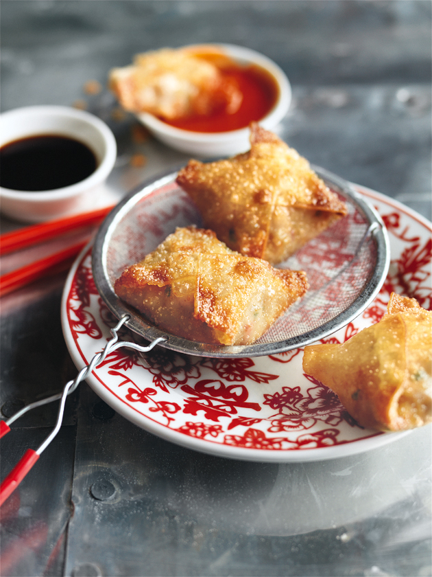 Crispy Crab And Ginger Dumplings | Donna Hay