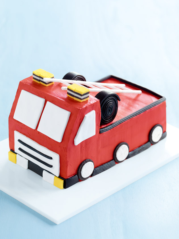 Fire Truck Cake Topper | Firefighter Cake Topper | Firefighter Centerp –  Magical Party Shop