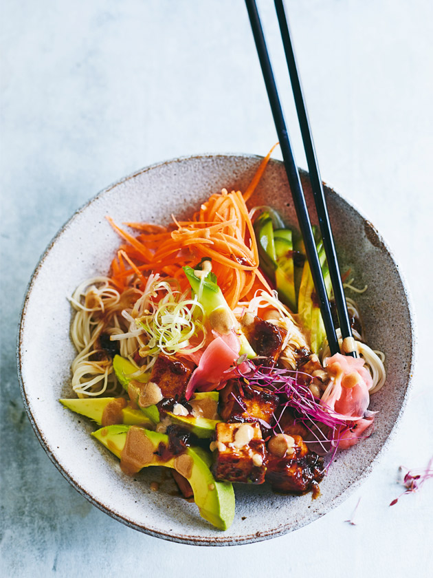 Ginger Tofu With Vermicelli Bowl | Donna Hay