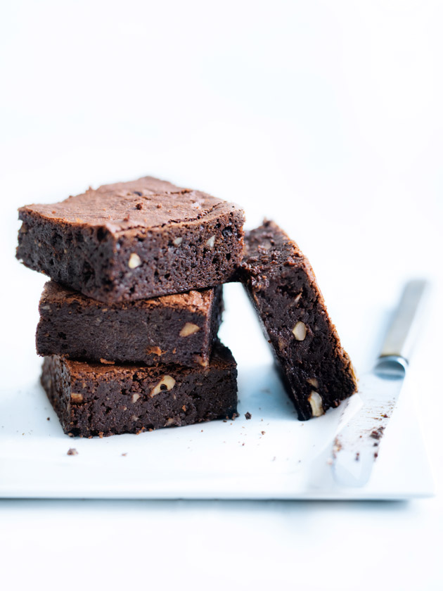 Fudgy Chocolate And Hazelnut Brownies | Donna Hay