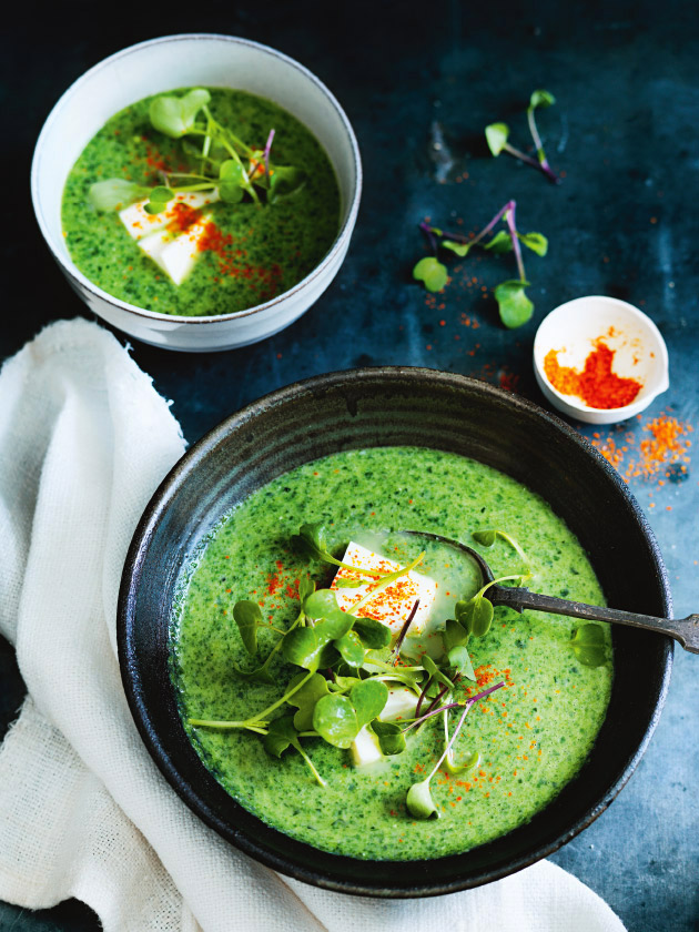 Kale Spinach And Tofu Soup | Donna Hay