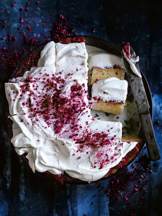 Raspberry Upside Down Cake Donna Hay Raspberry