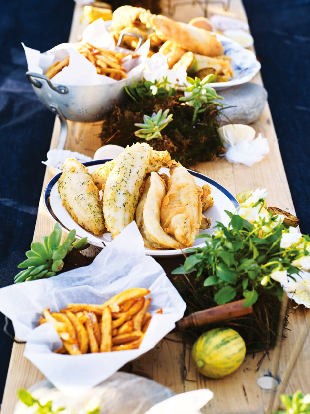 Light And Crispy Fried Fish | Donna Hay