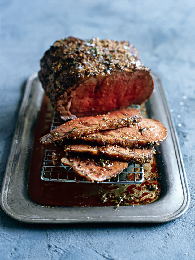 Mustard Roast Beef Donna Hay