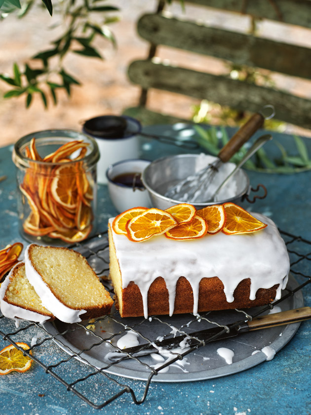 Lemon and orange Madeira cake for your tea time treats