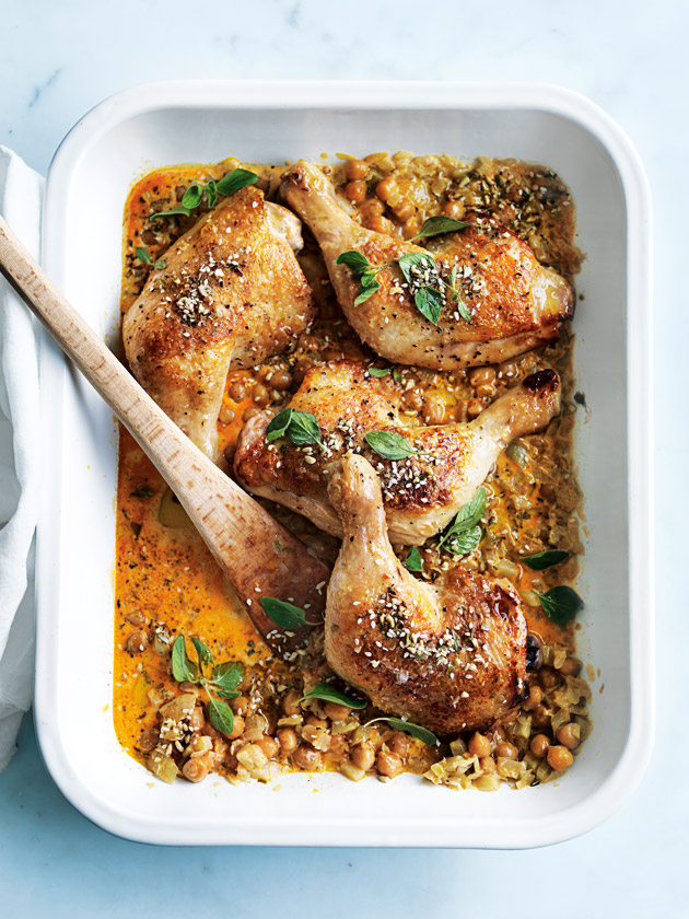 Paprika Chicken With Chickpeas And Fennel Donna Hay