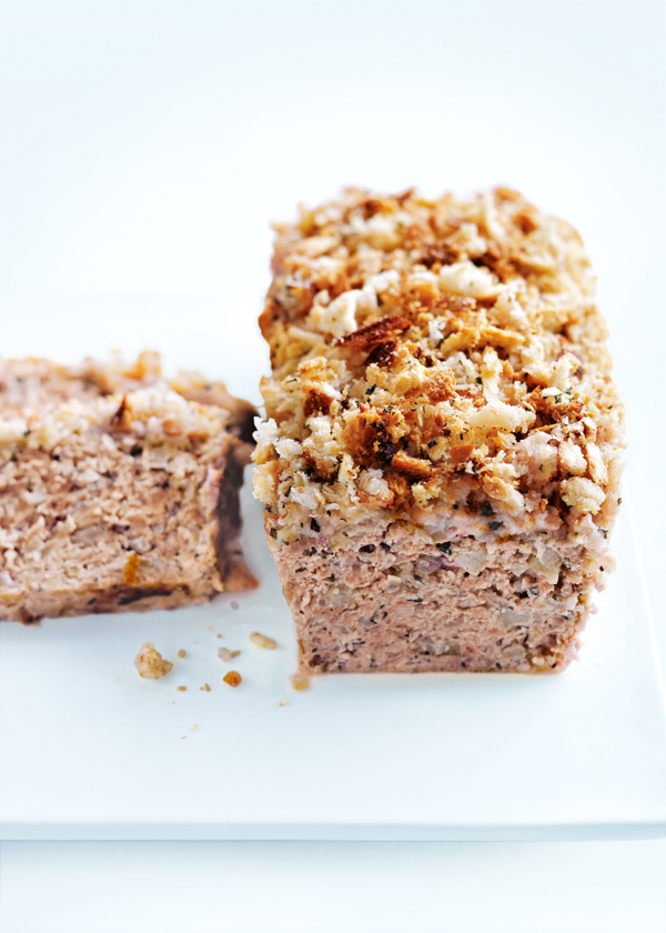 Pork And Apple Meatloaf With Sage Crumbs Donna Hay