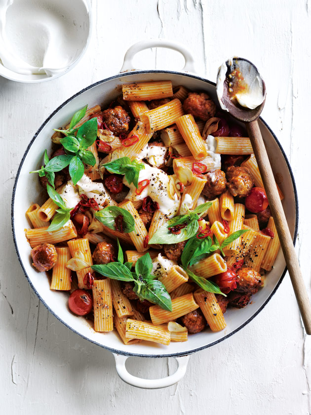 Pork Sausage Rigatoni | Donna Hay