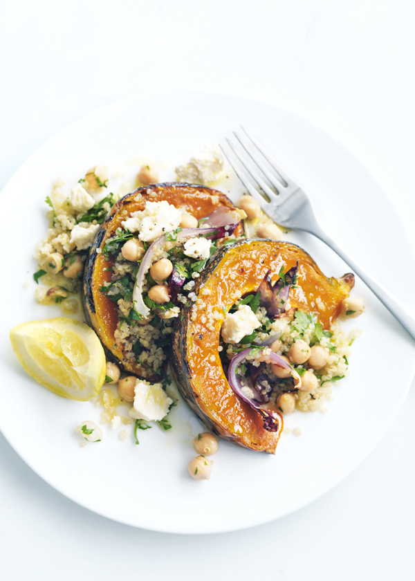 Roasted Pumpkin Feta And Quinoa Salad Donna Hay