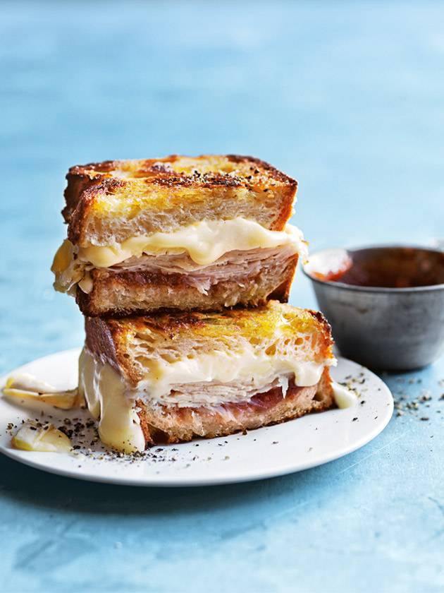 Quince Brie And Turkey Toastie | Donna Hay