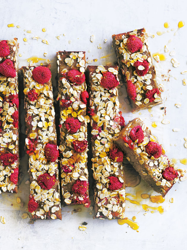 raspberry breakfast bars