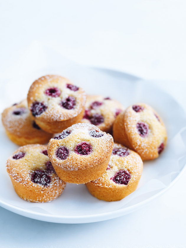 Raspberry And Lemon Friands | Donna Hay