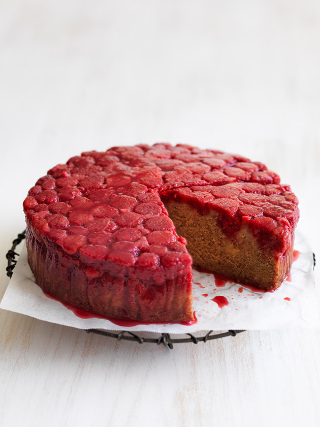 Raspberry Upside Down Cake Donna Hay – Raspberry