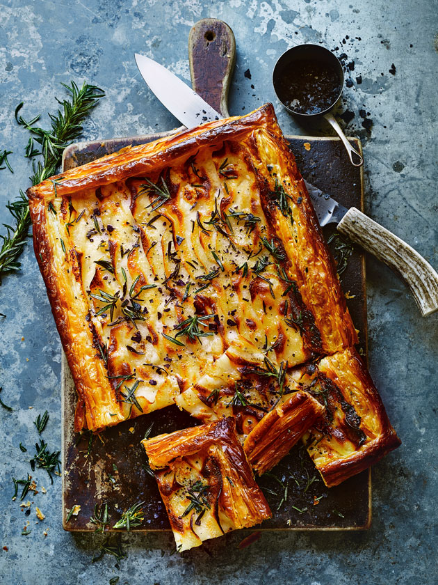 Rosemary Mascarpone And Potato Tart Donna Hay