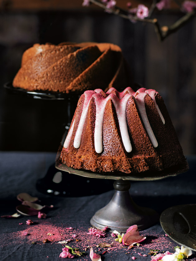 Chocolate Coconut Bundt Cake - Vintage Kitchen Notes