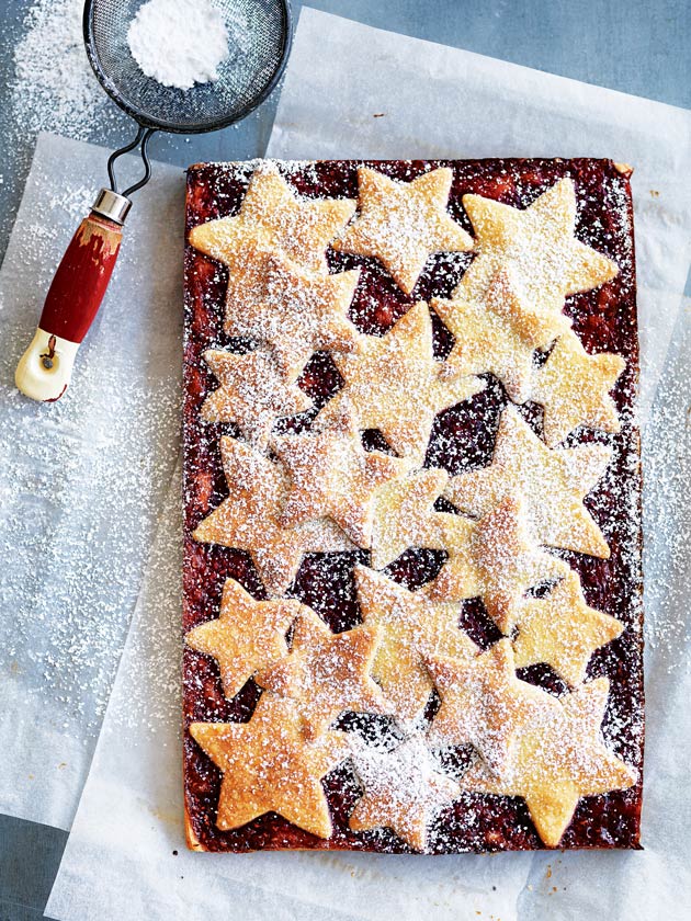 Shortbread And Raspberry Slice | Donna Hay