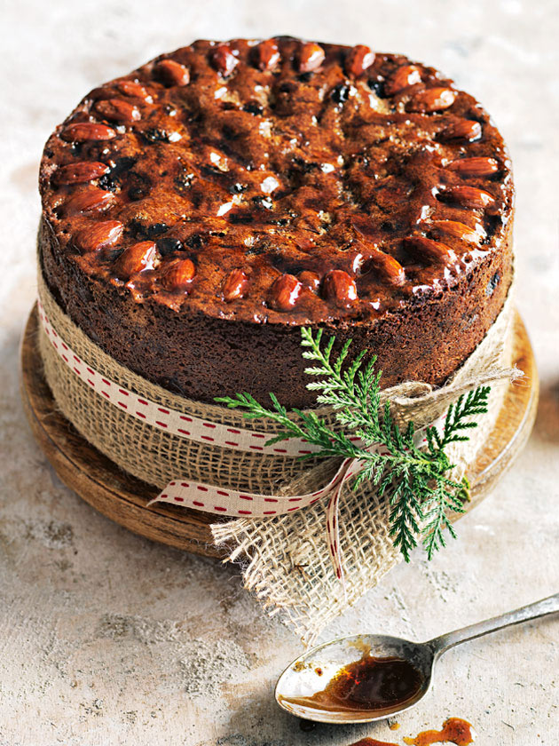 Smoked Almond Pear And Marsala Christmas Cake | Donna Hay