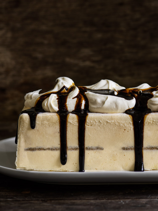 Tiramisu Ice Cream Cake Donna Hay