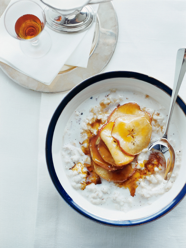 Vanilla Porridge With Honeyed Apples | Donna Hay