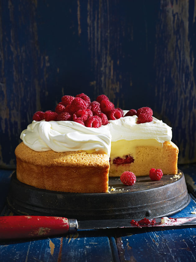 White Chocolate And Raspberry Trifle Cake  Donna Hay