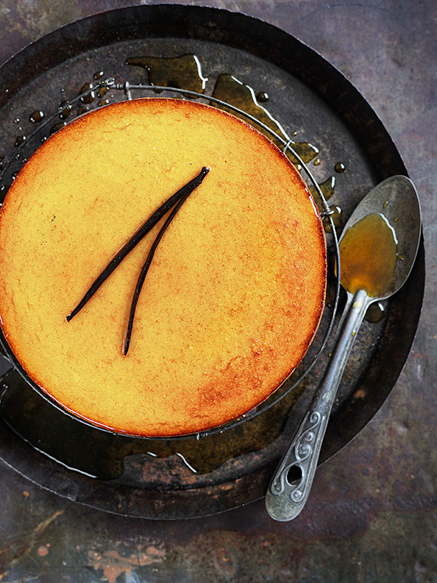 Fluffy and Moist Orange Cake - Baking Cherry