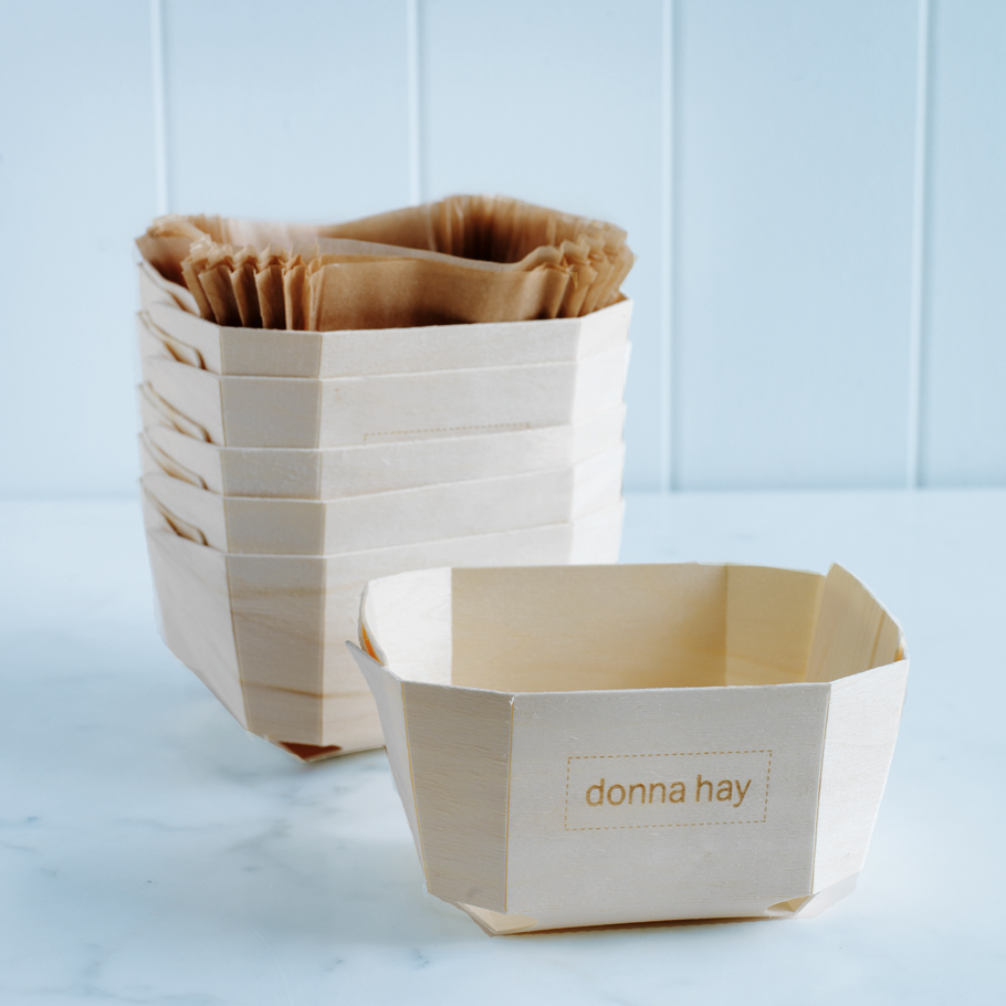 French Wooden Baking Trays Small Deep Rectangular | Donna Hay