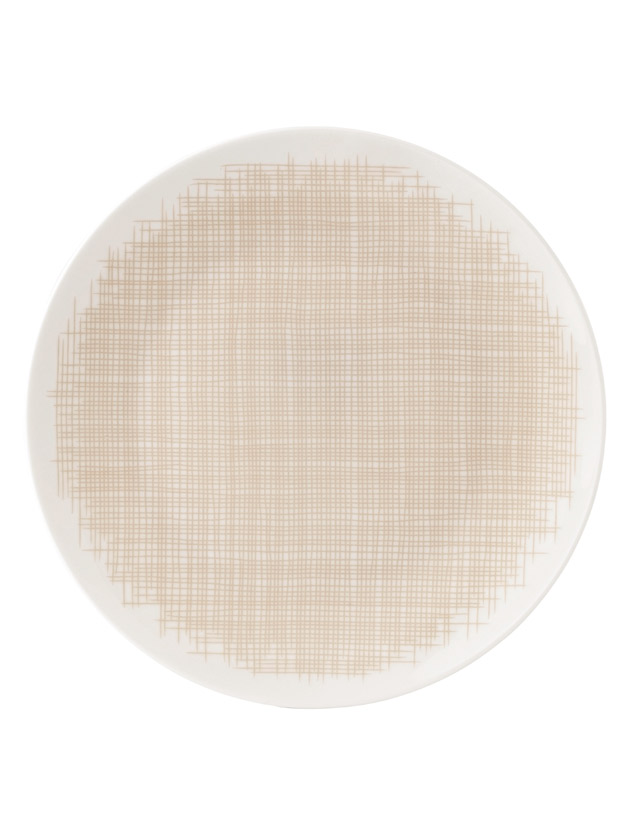 linen dessert plate – mink linen dessert plate – mink