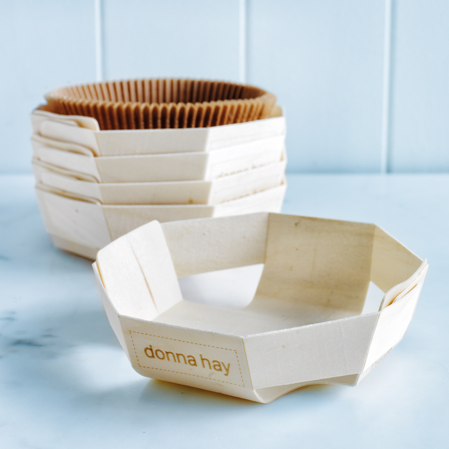 French Wooden Baking Trays Large Deep Octagonal Donna Hay