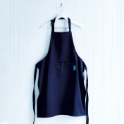 cotton adults’ apron – indigo