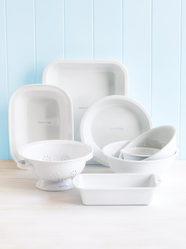 enamel collection - white enamel collection - white