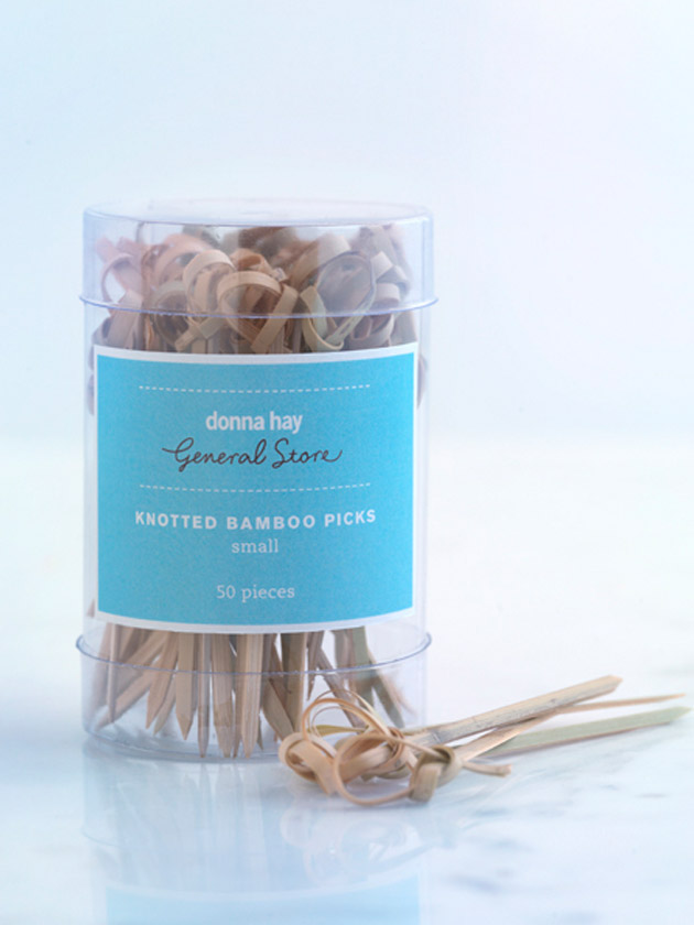 bamboo knotted cocktail pick bamboo knotted cocktail pick