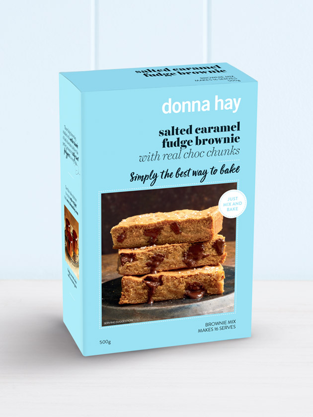 Salted Caramel Fudge Brownie Donna Hay