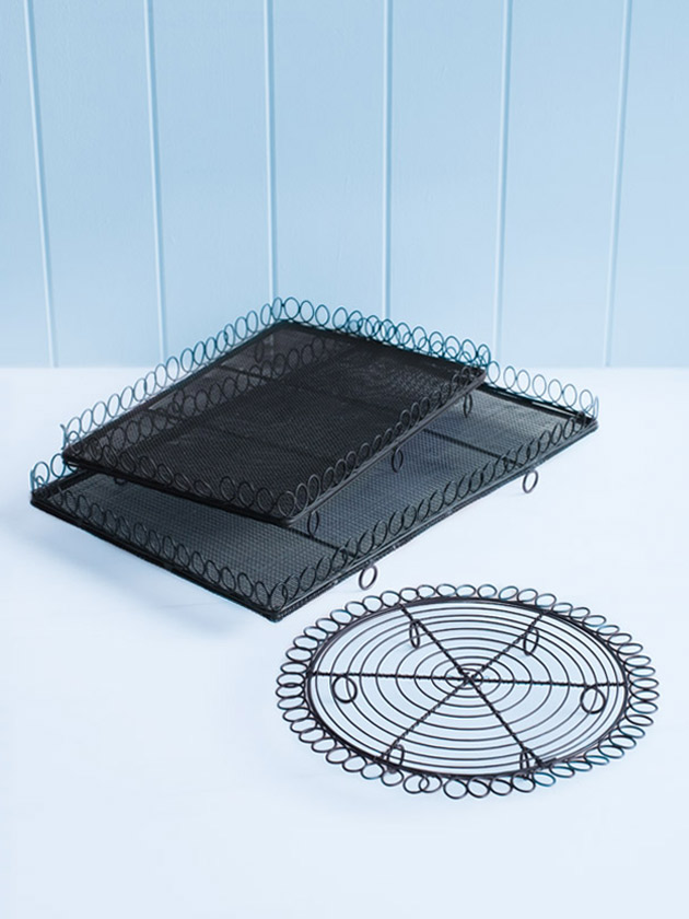 vintage-inspired wireware set vintage-inspired wireware set
