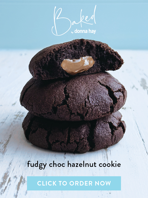 BAKED BY DONNA HAY NEW COOKIE FLAVOUR RELEASE. SEE OUR COOKIE MENU HERE