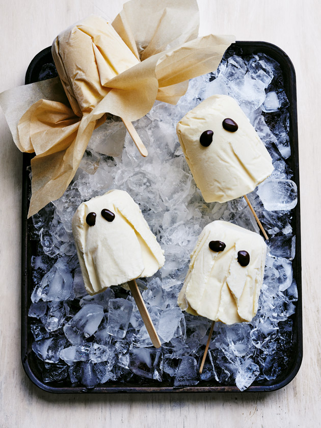 COOKING WITH KIDS HALLOWEEN GHOST POPS
