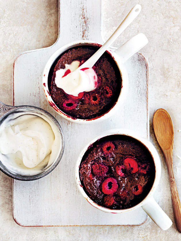 SWEET TREAT RASPBERRY CHOCOLATE PUDDING CUPS
