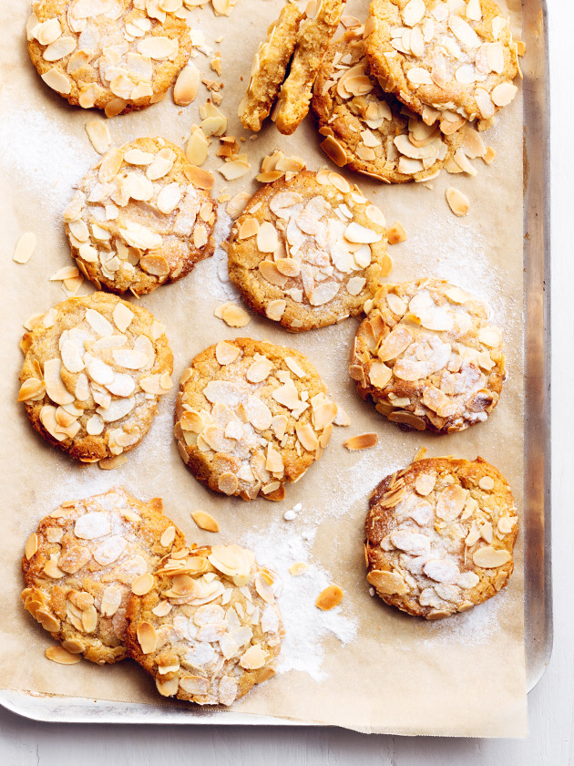 EVERYONE'S FAVOURITE CHEWY ALMOND COOKIES