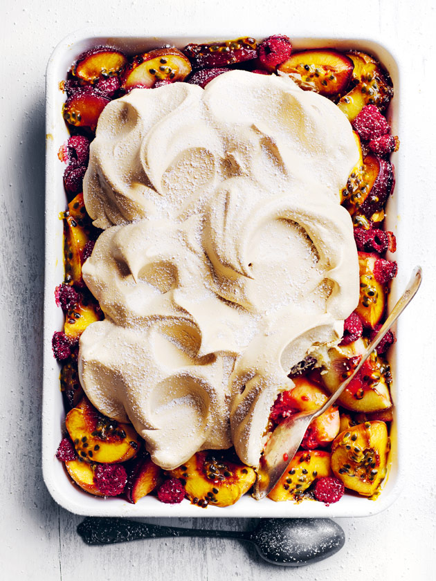 CROWD FAVOURITE UPSIDE-DOWN SUMMER PAVLOVA