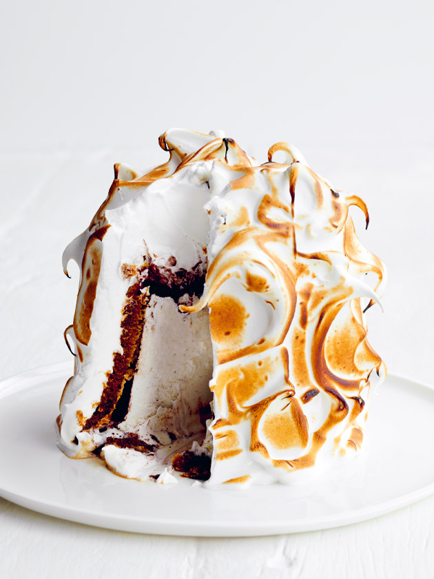 IMPRESSIVE CHEAT DESSERT TIRAMISU BAKED ALASKA
